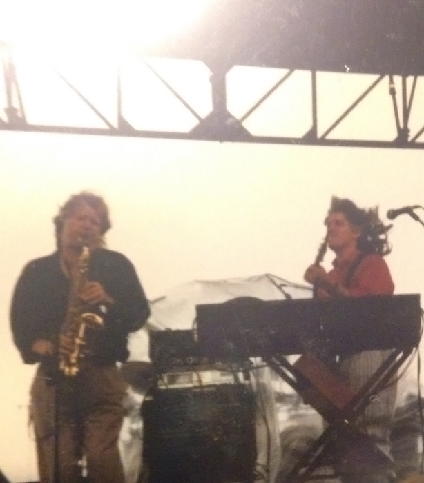 Doug Hamilton and Greg Murat at the Gorge Amphitheater